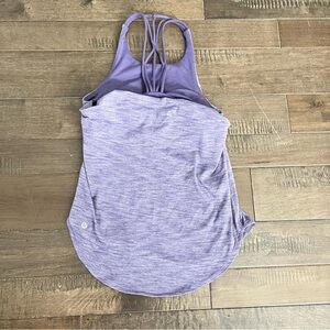 Lululemon Athletica 6 Women's Purple Tank Top Workout Yoga Running